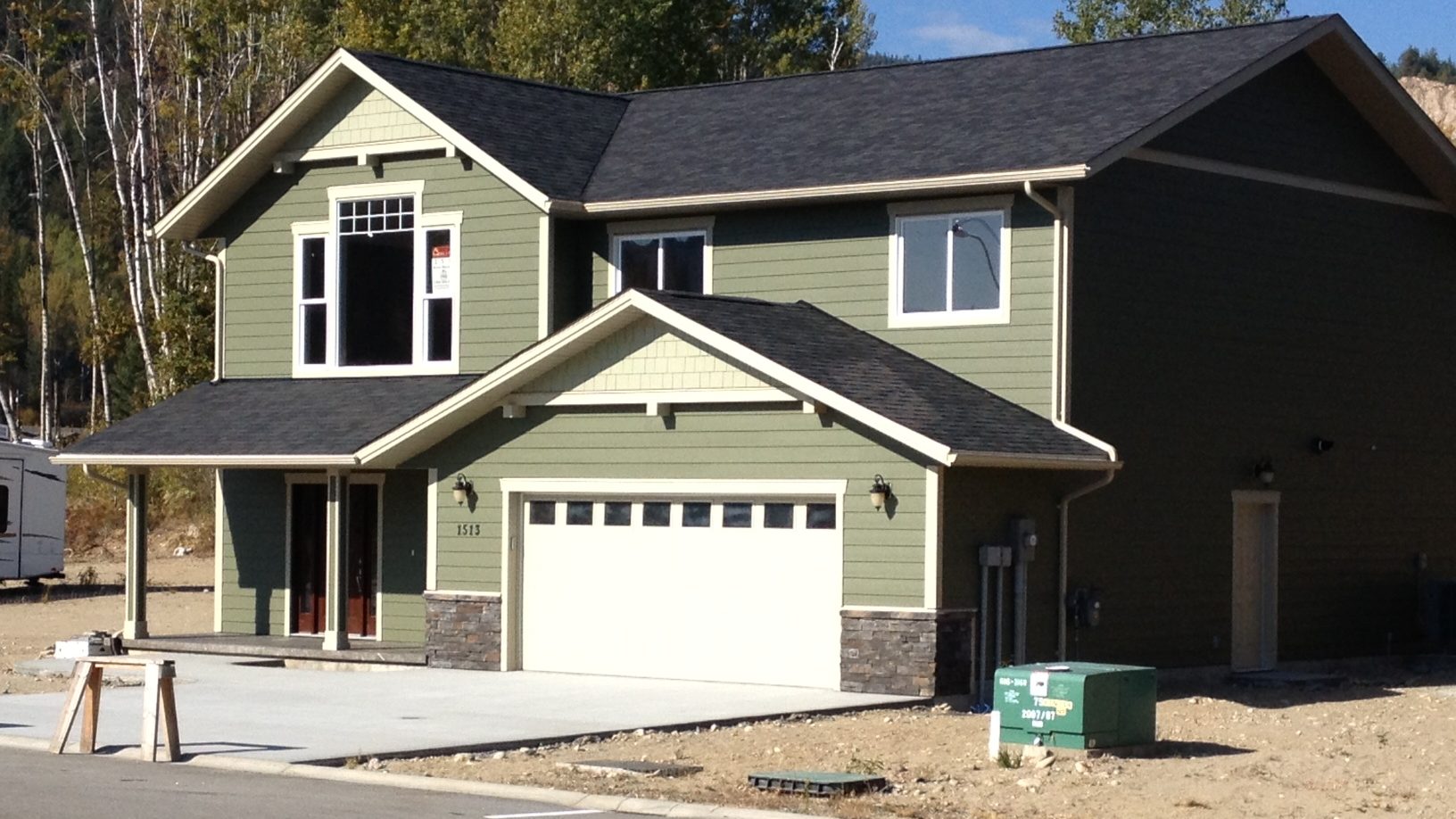 home build completed with structural insulated panels