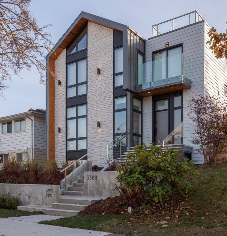 Home built with structurally insulated panels