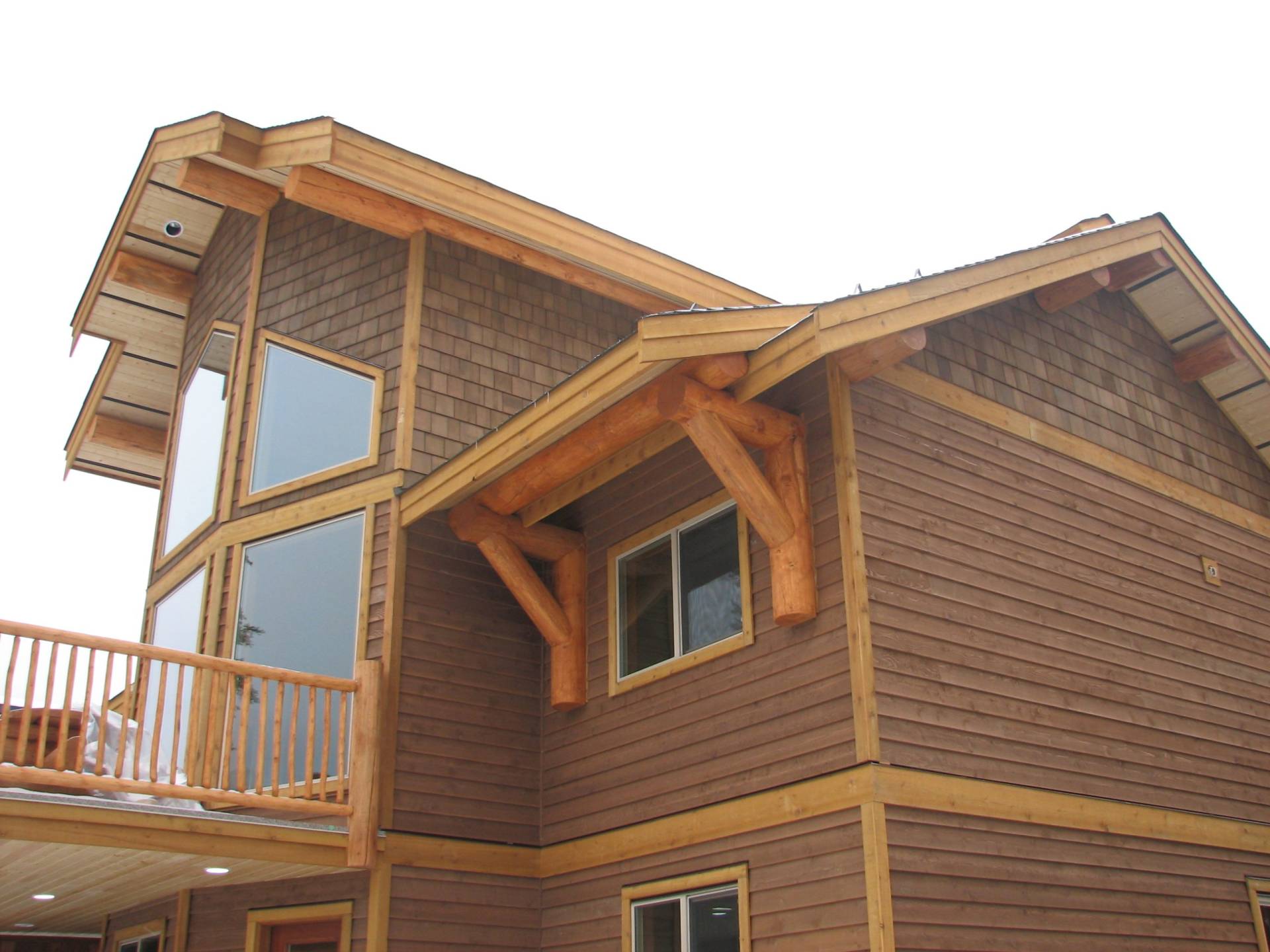 Post & Beam home with SIPS